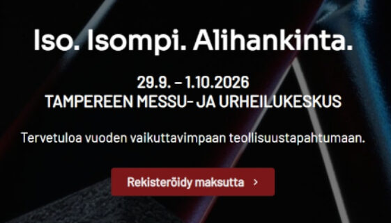Iso. Isompi. Alihankinta.