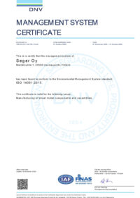 MSC Certificate MSC Certificate